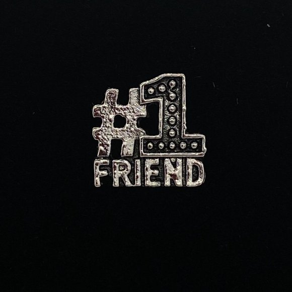 Paparazzi Fashion Jewelry #1 Friend Silvertone Stud Post Earrings - Cheerleading - Picture 3 of 3